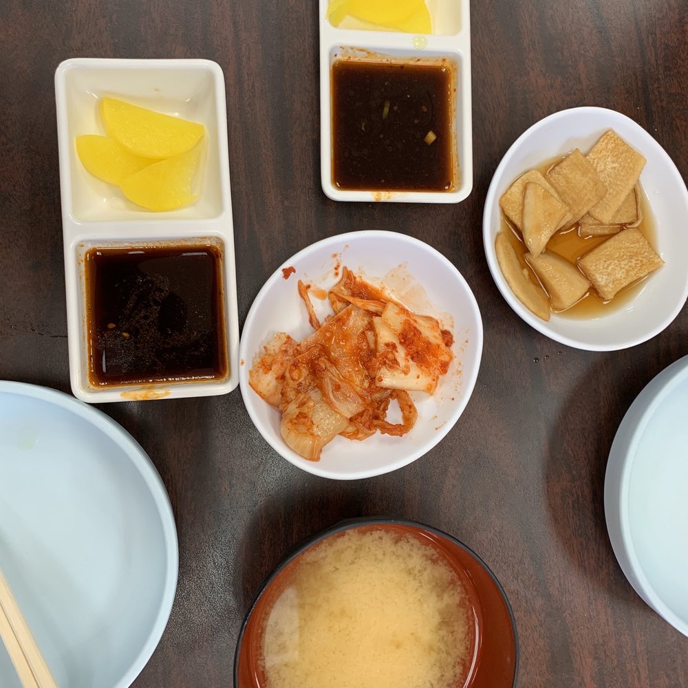 Dumpling House - Miso soup, soy sauce, Kimchi - Korean Near Me - Los Angeles, California Dumpling House - Miso soup, soy sauce, Kimchi - Korean Near Me - Los Angeles, California
