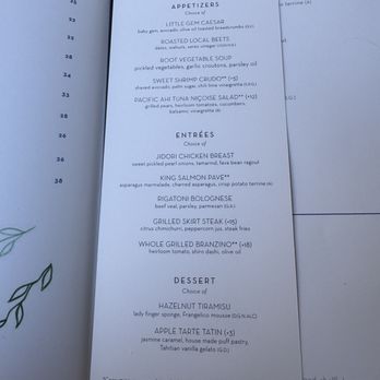 The Terrace - prix fixe lunch menu - New American Near Me - Beverly Hills, California The Terrace - prix fixe lunch menu - New American Near Me - Beverly Hills, California