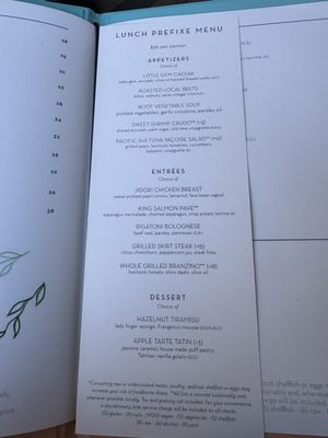 Menu photo 5 The Terrace Beverly Hills, CA Menu photo 5 The Terrace Beverly Hills, CA