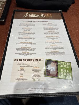 Menu photo 1 The Buttermilk Cafe New Braunfels, TX Menu photo 1 The Buttermilk Cafe New Braunfels, TX