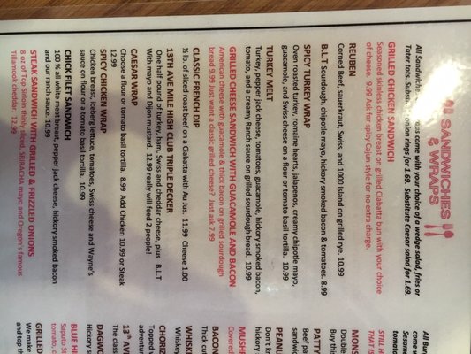 Menu photo 5 13th Ave Pub & Eatery Lynnwood, WA
