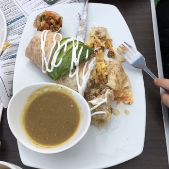 Broken Yolk Cafe - Fiesta burrito!! - Breakfast & Brunch Near Me - Fullerton, California