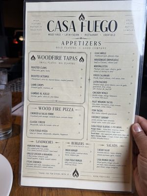 Menu photo 1 Casa Fuego Yonkers, NY Menu photo 1 Casa Fuego Yonkers, NY
