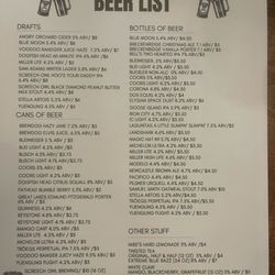 Pamela's Pints & Provisions - Beer list