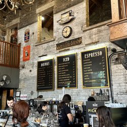 Balzac's Coffee Roasters - They offer small bites as well as coffee and tea.