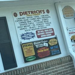 Dietrich's Meats & Country Store - Outside the store
