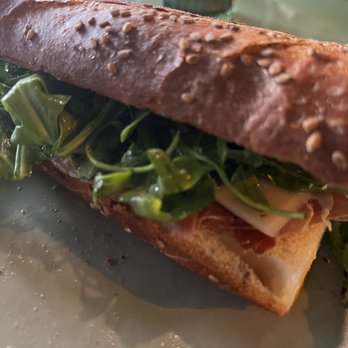 Forin - Forin Baguette.  Serrano ham, fromage blanc, manchego, arugula, honey vinaigrette - Cafes Near Me - Philadelphia, Pennsylvania