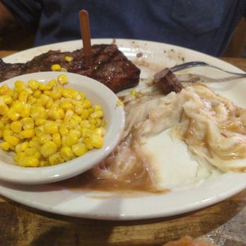 Logan's Roadhouse - Nystrip mashed taters, corn - Steakhouses Near Me - Ft. Wayne, Indiana Logan's Roadhouse - Nystrip mashed taters, corn - Steakhouses Near Me - Ft. Wayne, Indiana