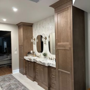 Classy Cabinets - Master vanity. Completed. - Cabinetry Near Me