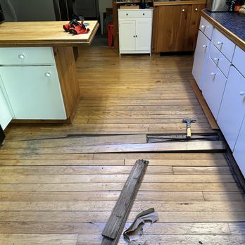HomeTech pro - a kitchen being remodeled - Electricians Near Me