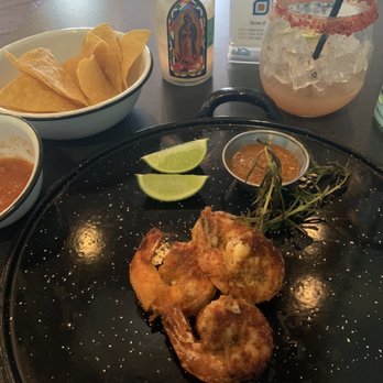 Villa Azteca - Shrimp appetizer. Sooo good! - Mexican Near Me - Salinas, California