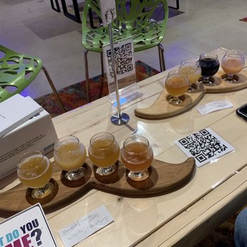 Vibes Brews - Flight of all the beers being served - Breweries Near Me - Lauderhill, Florida Vibes Brews - Flight of all the beers being served - Breweries Near Me - Lauderhill, Florida