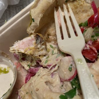 Abbalé - Raw chicken - Mediterranean Near Me - Miami Beach, Florida