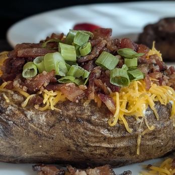 Summer House Steak & Seafood - Loaded baked potato - Seafood Near Me - Siesta Key, Florida Summer House Steak & Seafood - Loaded baked potato - Seafood Near Me - Siesta Key, Florida