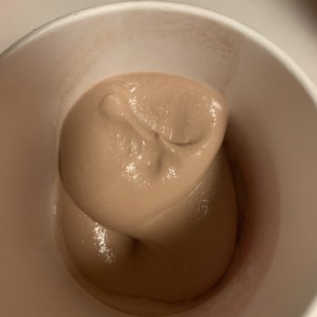 Wendy's - a bowl of pudding with a spoon sticking out of it - Burgers Near Me - Louisville, Kentucky