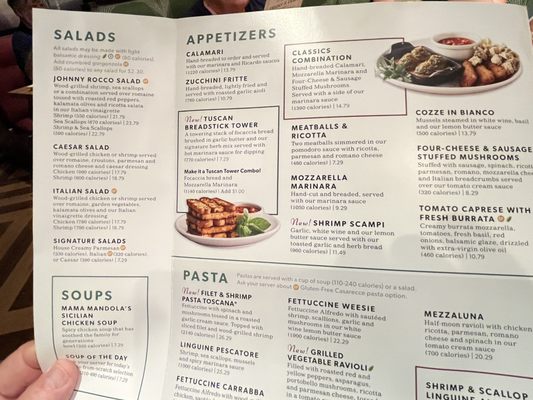 Menu photo 4 Carrabba's Italian Grill Palm Harbor, FL Menu photo 4 Carrabba's Italian Grill Palm Harbor, FL