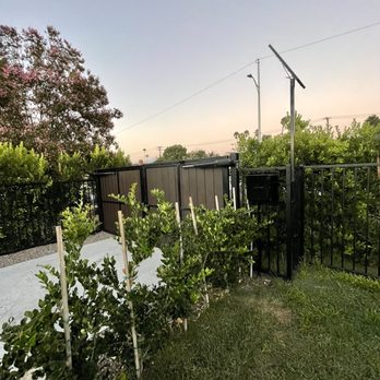 E & E Custom Iron Works - Front Double Open Gate, Solar power - Fences & Gates Near Me - La Puente, California E & E Custom Iron Works - Front Double Open Gate, Solar power - Fences & Gates Near Me - La Puente, California