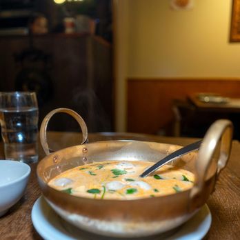 Marnee Thai - tom ka (spicy, sour, coconut milk shrimp) $20 - Thai Near Me - San Francisco, California Marnee Thai - tom ka (spicy, sour, coconut milk shrimp) $20 - Thai Near Me - San Francisco, California
