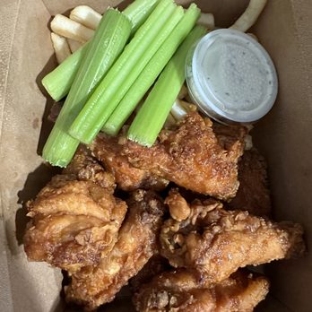 Harmony Tea Shoppe - Soy garlic wings - Bubble Tea Near Me - Rancho Cucamonga, California