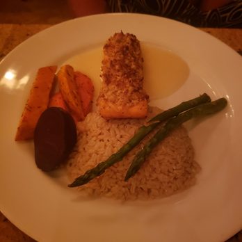 Joseph's Wine Bar & Cafe - Salmon,  cooked superbly - Wine Bars Near Me - Delray Beach, Florida