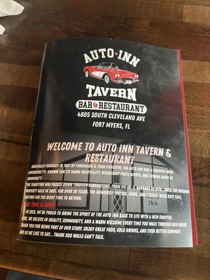 Menu photo 4 Auto Inn Tavern Fort Myers, FL Menu photo 4 Auto Inn Tavern Fort Myers, FL