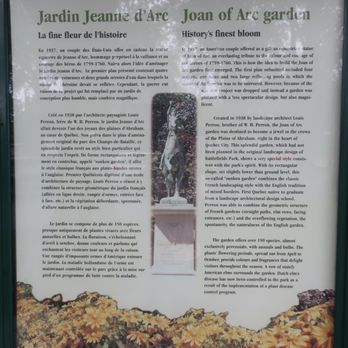 Jardin Jeanne-d'Arc - Parks Near Me - Quebec City, Quebec Jardin Jeanne-d'Arc - Parks Near Me - Quebec City, Quebec