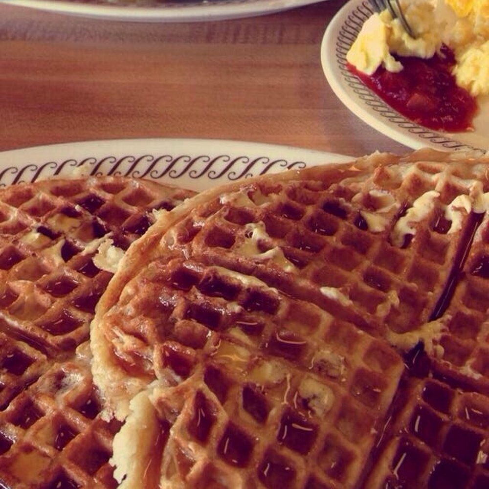 Waffle House - a plate of waffles and eggs - Diners Near Me - Leeds, Alabama