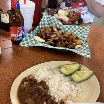 La Sazon Colombiana - Bandeja paisa and Picaditas - Colombian Near Me - Houston, Texas