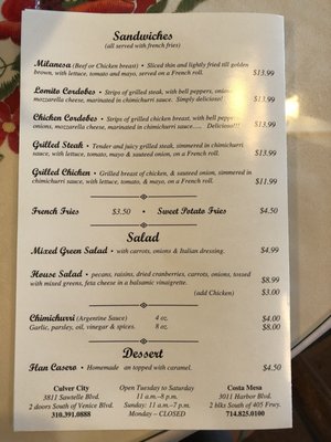 Menu photo 8 Empanada's Place Los Angeles, CA Menu photo 8 Empanada's Place Los Angeles, CA