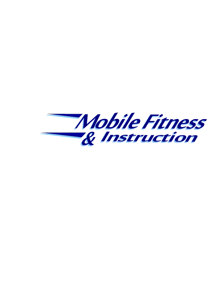 Mobile Fitness & Instruction Logo