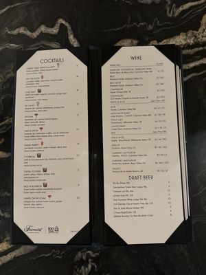 Menu photo 1 Olympic Bar Seattle, WA Menu photo 1 Olympic Bar Seattle, WA