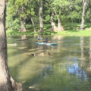 River Road Camp - River access at our site - RV Parks Near Me - New Braunfels, Texas