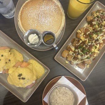 Early Bird Village Pointe - SMOKED SALMON BENNY side pancake BREAKFAST NACHOS side gravy - Breakfast & Brunch Near Me - Omaha, Nebraska Early Bird Village Pointe - SMOKED SALMON BENNY side pancake BREAKFAST NACHOS side gravy - Breakfast & Brunch Near Me - Omaha, Nebraska