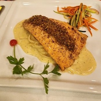 Osteria Rustica - Rainbow Trout that was off the hook.  :) - Italian Near Me - Bunnell, Florida