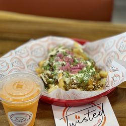 Twisted Indian Street Food - Twisted fries with panner. You should give it a try. I know I'm going back for seconds.