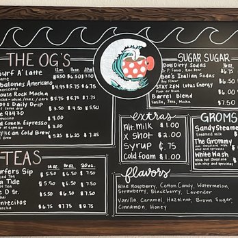 Dots Spot - Menu - Coffee & Tea Near Me - Cayucos, California Dots Spot - Menu - Coffee & Tea Near Me - Cayucos, California