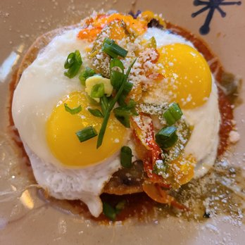 Snooze, an A.M. Eatery - Rancheros tostada - Breakfast & Brunch Near Me - Tustin, California