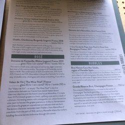 LYNfabrikken - Wine list in English