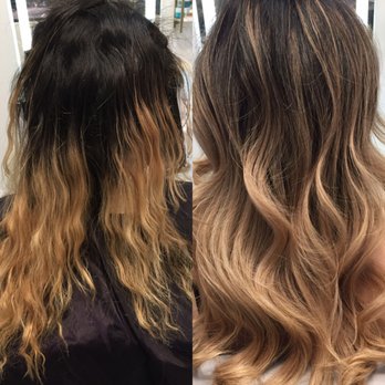 GlamStudio By Joanna - Before and after balyage - Hair Stylists Near Me - Gilbert, Arizona