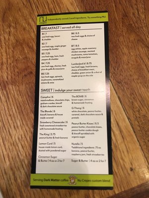 Menu photo 6 Nu Crepes Elmhurst, IL Menu photo 6 Nu Crepes Elmhurst, IL