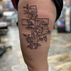 Neon Dragon Tattoo and Art Collective - All finished!