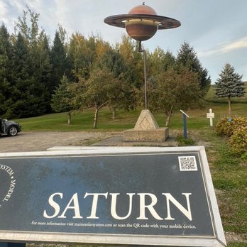 Maine Solar System Model - Saturn - Local Flavor Near Me