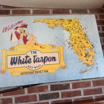 White Tarpon - Signage - Cocktail Bars Near Me - Key West, Florida White Tarpon - Signage - Cocktail Bars Near Me - Key West, Florida