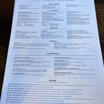 Tavern in the Square - Menu - Sports Bars Near Me - Dedham, Massachusetts