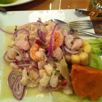 Sabor a Perú - Fish and shrimp ceviche - Peruvian Near Me - Miami, Florida Sabor a Perú - Fish and shrimp ceviche - Peruvian Near Me - Miami, Florida