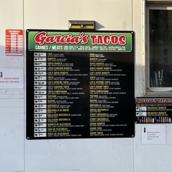 Full menu