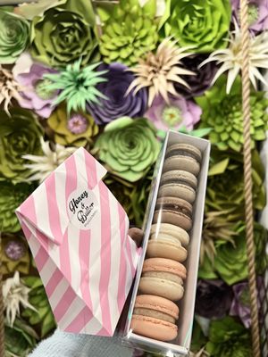 Honey & Butter Macarons by null