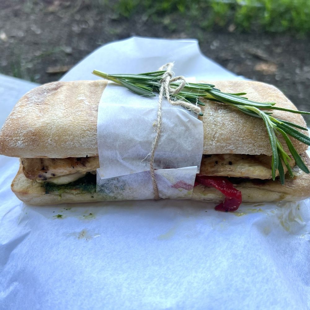 From Scratch - Chicken Pesto Panini - Pizza Near Me - Boston, Massachusetts