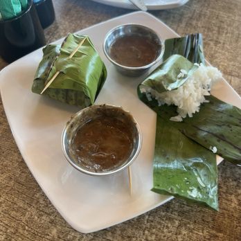 Malai Kitchen - Sticky rice complimentary appetizer - Thai Near Me - Fort Worth, Texas Malai Kitchen - Sticky rice complimentary appetizer - Thai Near Me - Fort Worth, Texas