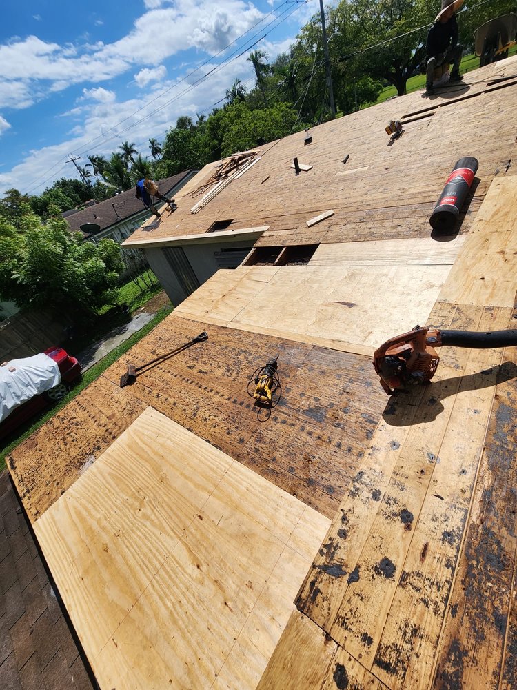 Slide of Atlantic Roofing